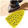 Tampone Lucidante Triangolare 98 x 148 mm Materiale PU 32 Fori Design per Utensi