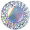 Big Party Sottopiatti Natalizi Wavy Iridescent Argento 6pz 30 cm in Cartoncino - Natale