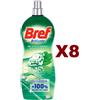 Fresh 8 PZ BREF BRILLANTE EUCALIPTO E MENTA PAVIMENTI 1250 ML DETERGENTE PER SUPERFICI