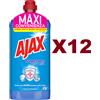 Ajax 12 AJAX DISINFETTANTE DETERGENTE LIQUIDO MULTISUPERFICIE 1250ML PAVIMENTI AIAX
