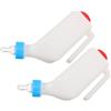 2 Pcs Distributore Latte Per Vitelli Biberon Agnello Capra Bottiglia Appesa