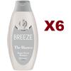 BREEZE 6 PZ. BREEZE THE BIANCO BAGNO DOCCIA SHAMPOO RILASSANTE 400 ML RELAX E BENESSERE