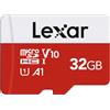 Lexar Scheda Micro SD 32GB Lexar 100MB/s Class 10 resistente