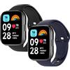 2 Pezzi Cinturino Compatibile per Xiaomi Redmi Watch 3 Active, Braccialetto Di R