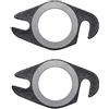 cyclingcolors 2x GUARNIZIONE SCARICO MARMITTA A FLANGIA SCOOTER MOTO CICLOMOTORE TUBO AM6 MINARELLI BOOSTER STUNT SLIDER