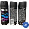 Axe 3x Axe Deodorante Spray 150 Ml. Marine