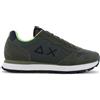 SUN68 Tom Fluo Sneakers Militari Verde Z46102-74 Scarpe Uomo Nuove
