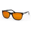 Persol Occhiali da sole Persol PO3291S nero/marrone 57-19-145 mm con custodia nuova