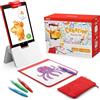 Osmo Starter Kit 3 Giochi di apprendimento educativo-5-10 Anni Disegno Creativo e risoluzione dei Problemi/Fisica precoce, età 5-10+, STEM Fire Tablet Base Included, 901-00035