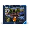 Ravensburger - Puzzle 1000 Piezas Jurassic Park | Puzzle Adultos 70x50cm | Puzles 1000 Adultos | Rompecabezas Niños +14 Años | Puzzles 1000 Piezas De Jurassic Park