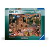 Ravensburger Puzzle Ravensburger My Haven No.10 The Garden Kitchen da 1000 pezzi per adulti e bambini dai 12 anni in su