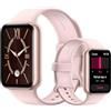 XIAOMI Smart Band 9 Pro, Fitness Tracker, Display 1.74 | GPS+Bussola, Rosa, Monitoraggio sonno migliorato, batteria 21 giorni, 150+ modalità sport, 5ATM impermeabile