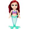 Disney Princess bambola 38cm La mia amica Ariel cantante e Flounder. Canta in italiano! Con abito, scarpette, accessori.