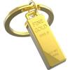 Metalmorphose O meta[l]morphose METALMORFOSE MTM044 - Portachiavi Lingotto d'oro, oro, 3.5, Contemporaneo