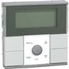 Schneider Electric Merten MEG5754-0460 - Timer da incasso digitale per interni con interruttore, in alluminio, sistema M