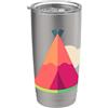 Clever Witty Teepee Designs Mi piace molto Teepees Teepee Tipi Bicchiere termico in acciaio inox doppia parete