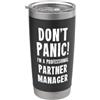 Business & Sales T-Shirts & Gifts Responsabile partner Bicchiere termico in acciaio inox doppia parete