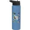 Dinosaurus Rekx Multiplo F-15 Eagle Jet Fighters Spettro completo Stainless Steel Insulated Water Bottle