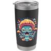 Raccoglitori di funghi accessori regali Funghi funny coltivatore Mushrooms Raccoglitori di funghi Bicchiere termico in acciaio inox doppia parete