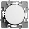 DEBFLEX - Casual Evo - Meccanismo VMC - Controllo per ventilazione centralizzata - Terminali di collegamento automatici - ABS - Installazione a incasso - Bianco - 76 x 76 x 34 mm