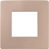 Vimar 14642U.18 Plana Up 2 moduli, 8.6x8.6x0.96cm, terracotta