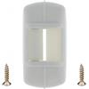 cyclingcolors Guida Cinghia Tapparella nastro spazzole rulli finestra supporto, 12-15mm bianco