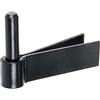 Alberts 306656 Cardine da murare, gancio a muro F, vernice ad immersione nera, entrata Ø14 mm, 92 x 30 mm