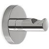 Gedy | Giacarta Appendiabiti Cromato in Acciaio, Dimensioni 5,5 x 5,6 x 5,6 cm e Peso 0,135 kg