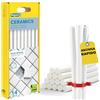 Rapid 14 Stick Colla per Ceramica e Piastrelle Ø12x190, Bianco, Alta Resina | Ad Alto Contenuto di Resina per una Vasta Gamma di Applicazioni su Ceramica e Piastrelle
