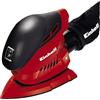 Einhell Levigatrice orbitale TH-OS 1016 | 100 W | raggio di oscillazione 1,6 mm | max. 24.000 giri/min | 150 x 100 mm | sacchetto raccoglipolvere | carta abrasiva P120