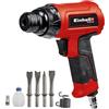 Einhell MARTILLO NEUMATICO TC-PC 45 Set | per lavori su pietra e metallo, set di scalpelli da 4 pezzi, accessorio antiruggine, bottiglia dell'olio (vuoto)