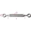 Beta 8205 M5 - Tenditore a due occhi inox AISI 316