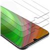 Cadorabo 3x Vetro temperato per Xiaomi RedMi NOTE 10 4G / RedMi NOTE 10S Pellicola