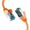 EFB-Elektronik RJ45 Patch Cable with CAT7 Raw Cable Orange 2 m
