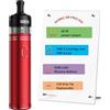 LowryVape Doric 60 Pro Kit 60W Vape 2500 mAh Battery with PnP X Cartridge 5ml fit PnP X Coil- button activation MTL DTL Electronic Cigarette Vaporizer No Nicotine