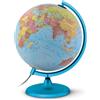 Tecnodidattica Nova Rico - Night And Day, Mappamondo Illuminato, 25 cm, Blu (Blue)