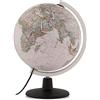 Tecnodidattica - Mappamondo NATGEO Executive | Cartografia Fisico-Politica ufficiale National Geographic Executive in Stile Antico | Luminoso e girevole | Testi in Italiano | Diametro 30 cm