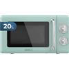 Cecotec Forno a microonde meccanico da 20 litri Proclean 3010 Retro Green 700 W