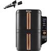 Ninja Double Stack XL Friggitrice ad Aria Verticale Nero/Rame SL400EUCP Doppia