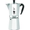 Bialetti Express Moka Barattolo 12 coppe alluminio argento