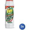Vim 3x Vim Clorex Sgrassatore Polvere 500 Gr.