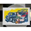 Liberatore Serigrafia N°/S 650 EX 33 X 50 Cm Tira Portfolio Citroën Stato Nuovo
