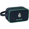 safta REAL MADRID 2° KIT 25/26 - Trousse da toilette grande per la scuola dei bambini, Trousse da toilette per bambini, Adattabile al trolley, 26x12,5x15 cm