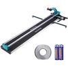 VEVOR Tagliapiastrelle Manuale da 1200 mm Utensili da Taglio per Piastrelle Professionale con Infrarossi Taglia a Mano Mattonelle Gres Ceramica Porcellanata Spessore di Taglio 4-15 mm a Doppia Rotaia