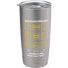 ChiselCraft Supply Co. Niente App Per Questo Falegname Divertente Attrezzi Bicchiere termico in acciaio inox doppia parete