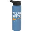 Miftees Halloween Tees Strega del villaggio divertente Halloween Village Witch Stainless Steel Insulated Water Bottle
