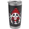 Panda Clothes Women Panda Bear Apparel M Panda Ragazze Vestiti Orso Caffè Ragazzi Decorazioni Bambini Panda Bicchiere termico in acciaio inox doppia parete