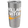 Miftees Halloween Tees Strega del villaggio divertente Halloween Village Witch Bicchiere termico in acciaio inox doppia parete
