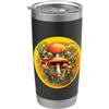 Raccoglitori di funghi accessori regali Funghi coltivatore accessori Mushrooms Raccoglitori funghi Bicchiere termico in acciaio inox doppia parete