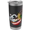 Miftees Ramen Tees Il grande ramen onda grande onda ramen Bicchiere termico in acciaio inox doppia parete